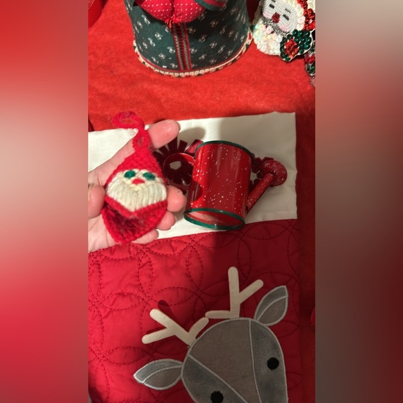 Vintage Christmas decor 13 pc bundle of vintage Christmas decor - Picture 10 of 17